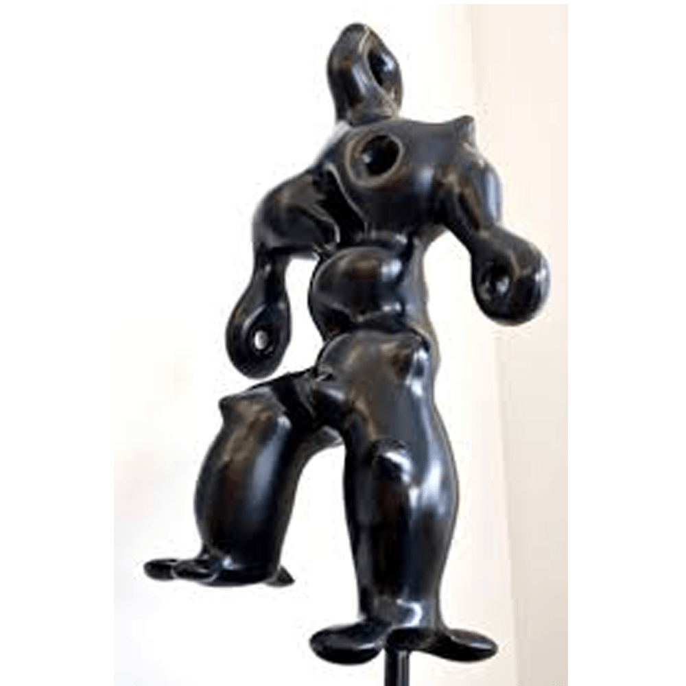 Adam And Eve (Black) 亚当夏娃(黑) ｜ Art WeMe Contemporary Gallery