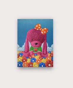 A Lady In The Flower Garden