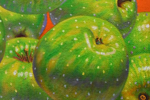 Joyful Living Green Apples by Lim Kim Hai
