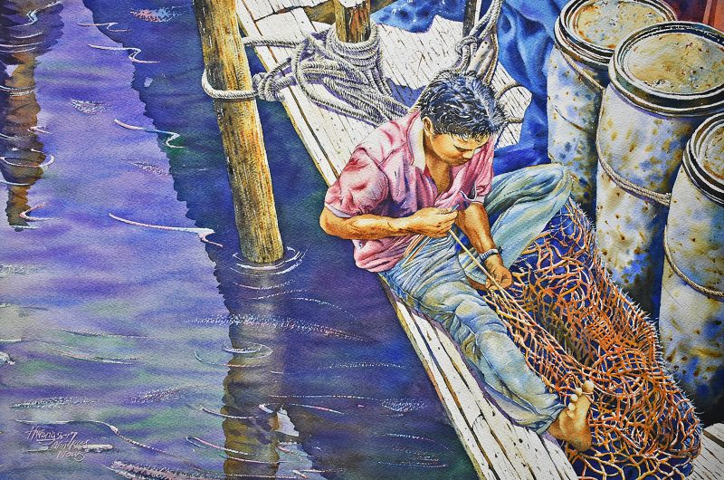Sekinchan Impression No 8 by Lok Kerk Hwang
