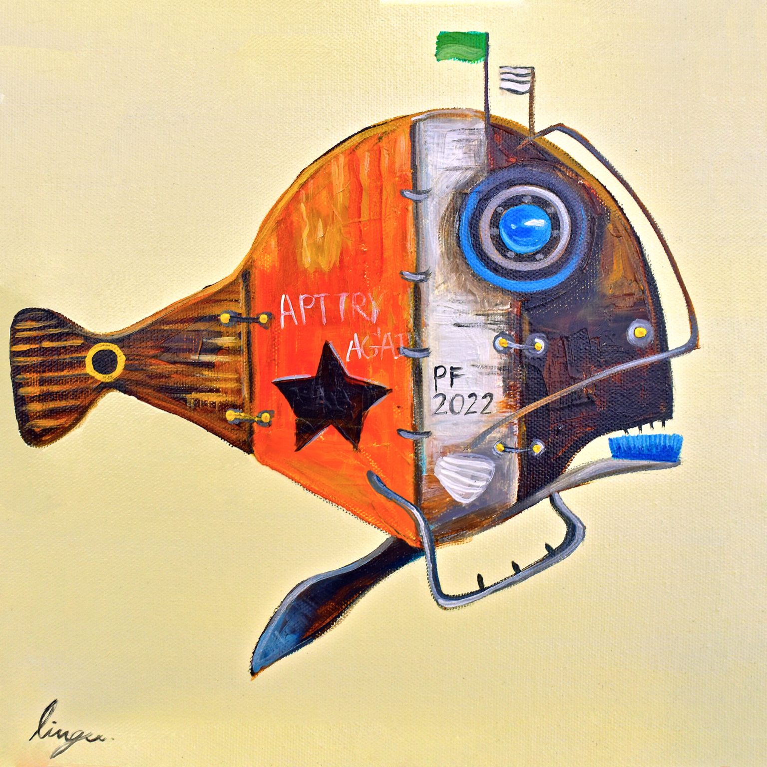 mechanical-marines-sea-star-art-weme-contemporary-gallery