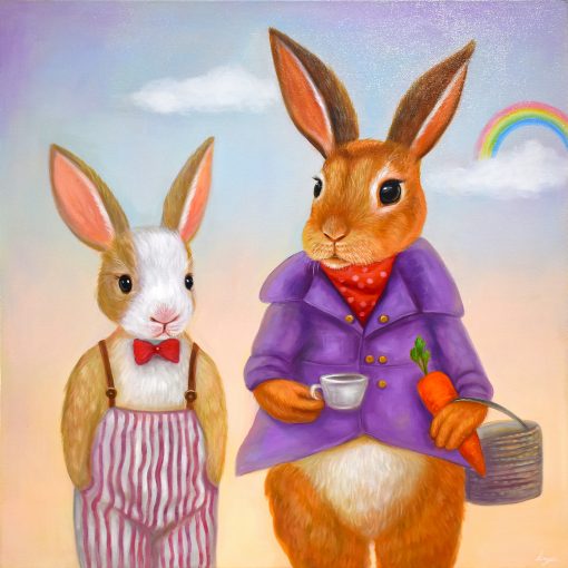 Dapper Rabbits - Misters At A Picnic