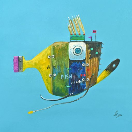 Mechanical Marines - Oil Colour