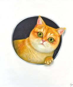 Peeking Cats 4