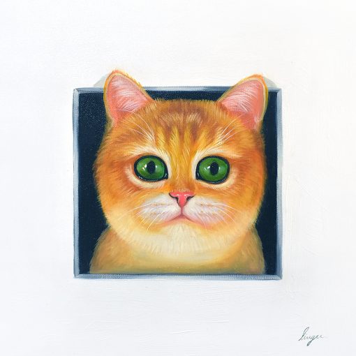 Peeking Cats 7
