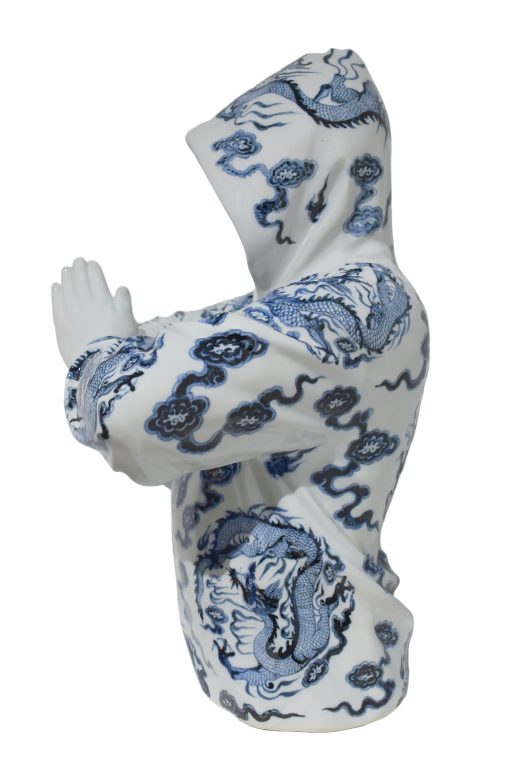 Party 2 青花龙纹抱拳孩子王 - Image 3
